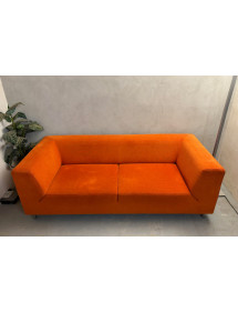 Oranžová sedací souprava SANCAL