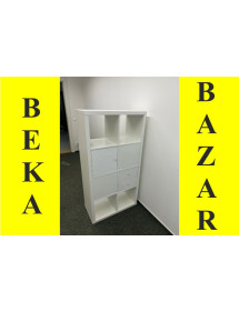 Kancelářská oboustranná skříň Ikea - bílá barva